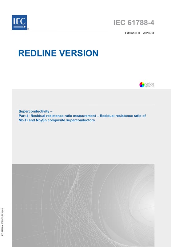 Cover IEC 61788-4:2020 RLV